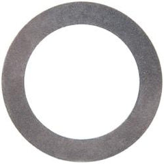Made in USA - 0.51mm Thick, 30mm Inside x 42mm OD, Round Shim - Uncoated 302/304 Stainless Steel - USA Tool & Supply