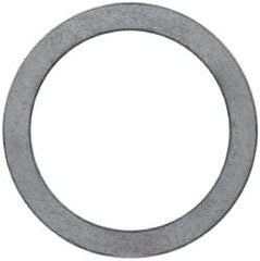 Made in USA - 0.51mm Thick, 35mm Inside x 45mm OD, Round Shim - Uncoated 302/304 Stainless Steel - USA Tool & Supply