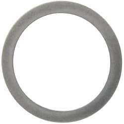 Made in USA - 0.51mm Thick, 40mm Inside x 50mm OD, Round Shim - Uncoated 302/304 Stainless Steel - USA Tool & Supply