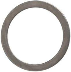 Made in USA - 0.039" Thick, 40mm Inside x 50mm OD, Round Shim - Uncoated 302/304 Stainless Steel - USA Tool & Supply