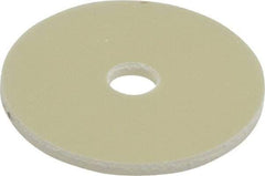 Made in USA - 3/8" Screw, Grade G10 Fiberglass Standard Flat Washer - 3/8" ID x 2" OD, 1/8" Thick, Plain Finish - USA Tool & Supply