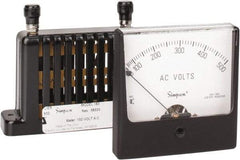 Simpson Electric - Analog, AC Voltmeter, Panel Meter - 60 Hz, 83333 Ohms at 60 Hz, 500 VAC - USA Tool & Supply