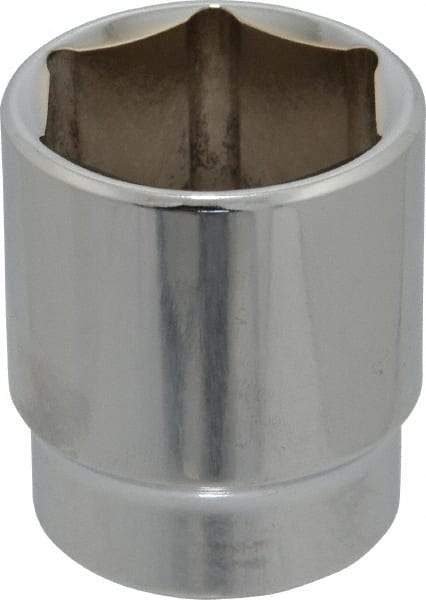 Blackhawk by Proto - 1-1/8", 1/2" Drive, Standard Hand Socket - 6 Points, 1-11/16" OAL - USA Tool & Supply