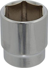 Blackhawk by Proto - 1-1/8", 1/2" Drive, Standard Hand Socket - 6 Points, 1-11/16" OAL - USA Tool & Supply