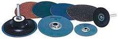 Superior Abrasives - 36 Piece, 36, 60, 80, 120 Grit, 2" Disc Diam, Abrasive Disc Kit - Coated & Nonwoven, Very Coarse, Medium, Fine Grade, Aluminum Oxide - USA Tool & Supply