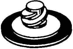 Superior Abrasives - 1-1/2" Disc Diam, Aluminum Oxide Quick Change Disc - Type R Attaching System, Nonwoven, Brown, Coarse Grade, FD Series - USA Tool & Supply