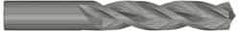 Kennametal - 5.8mm 130° Solid Carbide Jobber Drill - Bright Finish, Right Hand Cut, Spiral Flute, Straight Shank, 82mm OAL, Standard Point - USA Tool & Supply