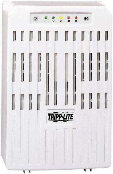 Tripp-Lite - 20 Amp, 2,200 VA, Tower Mount Line Interactive Backup Uninterruptible Power Supply - Backup 7 min with Full Load & 12 min with Half Load, 120 VAC Input & Output, 1,600 Watt Output, 1 Phases, 8 Outlets - USA Tool & Supply