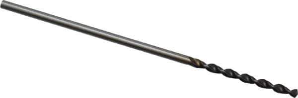 Accupro - #59 130° Cobalt Jobber Drill - TiAlN Finish, Right Hand Cut, Parabolic Flute, Straight Shank, 1-11/32" OAL, Split Point - USA Tool & Supply