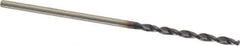 Accupro - #55 130° Cobalt Jobber Drill - TiAlN Finish, Right Hand Cut, Parabolic Flute, Straight Shank, 1-1/2" OAL, Split Point - USA Tool & Supply