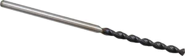 Accupro - #51 130° Cobalt Jobber Drill - TiAlN Finish, Right Hand Cut, Parabolic Flute, Straight Shank, 1-11/16" OAL, Split Point - USA Tool & Supply