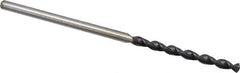 Accupro - #51 130° Cobalt Jobber Drill - TiAlN Finish, Right Hand Cut, Parabolic Flute, Straight Shank, 1-11/16" OAL, Split Point - USA Tool & Supply