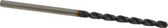 Accupro - #41 130° Cobalt Jobber Drill - TiAlN Finish, Right Hand Cut, Parabolic Flute, Straight Shank, 2-1/4" OAL, Split Point - USA Tool & Supply