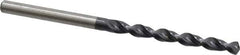 Accupro - #20 130° Cobalt Jobber Drill - TiAlN Finish, Right Hand Cut, Parabolic Flute, Straight Shank, 2-15/16" OAL, Split Point - USA Tool & Supply