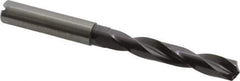 Guhring - 0.3504" 140° Solid Carbide Jobber Drill - FIREX Finish, Right Hand Cut, Spiral Flute, Straight Shank, 103mm OAL, SU Point - USA Tool & Supply