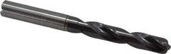 Guhring - Letter W 140° Solid Carbide Jobber Drill - FIREX Finish, Right Hand Cut, Spiral Flute, Straight Shank, 103mm OAL, SU Point - USA Tool & Supply