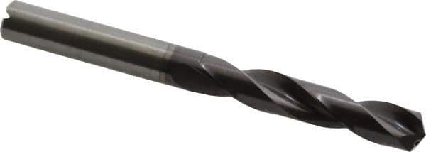 Guhring - 0.3937" 140° Solid Carbide Jobber Drill - FIREX Finish, Right Hand Cut, Spiral Flute, Straight Shank, 103mm OAL, SU Point - USA Tool & Supply