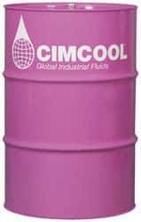 Cimcool - Cimperial 1070, 55 Gal Drum Cutting & Grinding Fluid - Water Soluble, For Boring, Broaching, Drilling, Milling, Reaming, Sawing, Tapping - USA Tool & Supply