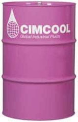 Cimcool - Cimperial 1070, 55 Gal Drum Cutting & Grinding Fluid - Water Soluble, For Boring, Broaching, Drilling, Milling, Reaming, Sawing, Tapping - USA Tool & Supply