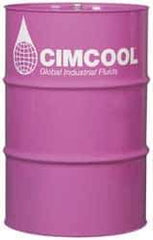 Cimcool - Cimtech 410C, 55 Gal Drum Cutting & Grinding Fluid - Synthetic, For Boring, Drilling, Milling, Reaming - USA Tool & Supply