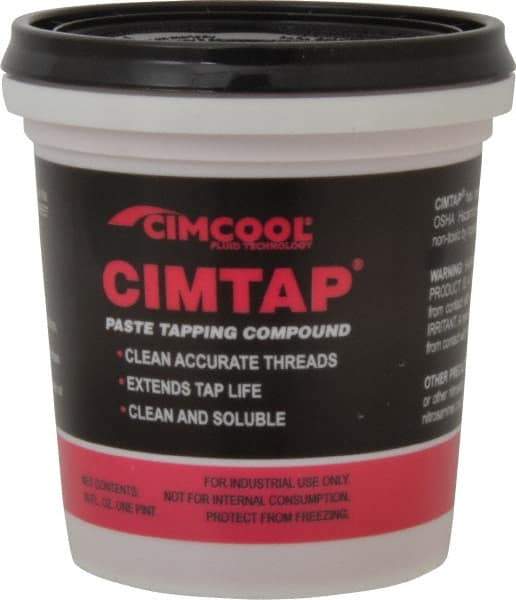 Cimcool - Cimtap, 1 Pt Can Tapping Fluid - Water Soluble, For Cleaning, Washing - USA Tool & Supply