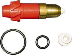 Kranzle - Rotating, Brass, Ceramic, Plastic & Rubber, Pressure Washer Nozzle Repair Kit - 1.14mm Orifice Diam, Red - USA Tool & Supply