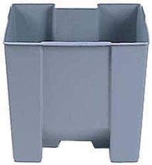 Rubbermaid - 7.125 Gal Rectangle Plastic Rigid Trash Can Liner - 14-3/8" Long x 11-3/4" Wide x 13-1/4" High, Compatible with Container Series 6143 - USA Tool & Supply