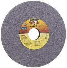 Grier Abrasives - 8" Diam x 1-1/4" Hole x 1/4" Thick, K Hardness, 80 Grit Surface Grinding Wheel - USA Tool & Supply