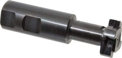 Cutting Tool Technologies - 1-1/4" Cutting Diam x 31/64" Cutting Width, 4 Cutter Inserts, 1" Shank Diam, Indexable T-Slot Cutter - Insert Style 1312-030, 2 Flutes - USA Tool & Supply