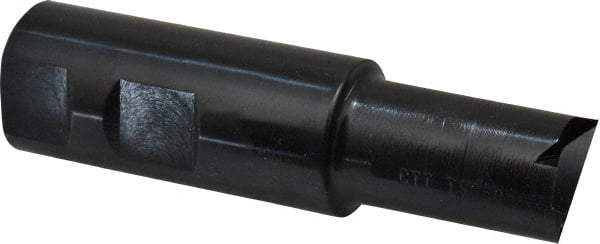 Cutting Tool Technologies - 1-15/32" Cutting Diam x 5/8" Cutting Width, 4 Cutter Inserts, 1" Shank Diam, Indexable T-Slot Cutter - Insert Style 1500-030, 2 Flutes - USA Tool & Supply