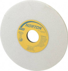 Norton - 7" Diam x 1-1/4" Hole x 1/4" Thick, I Hardness, 46 Grit Surface Grinding Wheel - Aluminum Oxide, Type 1, Coarse Grade, 3,600 Max RPM, Vitrified Bond, No Recess - USA Tool & Supply