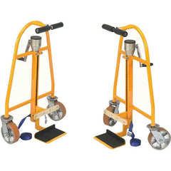 Wesco Industrial Products - 1,320 Lb Capacity 32" OAH Furniture Mover - T-Handle ComfortGrip Handle, Steel, Polyurethane Wheels - USA Tool & Supply