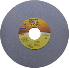 Norton - 7" Diam x 1-1/4" Hole x 1/4" Thick, K Hardness, 80 Grit Surface Grinding Wheel - Aluminum Oxide, Type 1, Medium Grade, 3,600 Max RPM, Vitrified Bond, No Recess - USA Tool & Supply