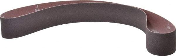 Norton - 2" Wide x 48" OAL, 80 Grit, Aluminum Oxide Abrasive Belt - Aluminum Oxide, Medium, Coated, X Weighted Cloth Backing, Series R228 - USA Tool & Supply