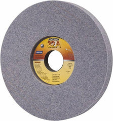 Norton - 7" Diam x 1-1/4" Hole x 3/4" Thick, K Hardness, 60 Grit Surface Grinding Wheel - Aluminum Oxide, Type 5, Medium Grade, 3,600 Max RPM, Vitrified Bond, One-Side Recess - USA Tool & Supply