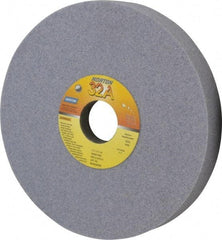 Norton - 7" Diam x 1-1/4" Hole x 1" Thick, I Hardness, 60 Grit Surface Grinding Wheel - Aluminum Oxide, Type 5, Medium Grade, 3,600 Max RPM, Vitrified Bond, One-Side Recess - USA Tool & Supply