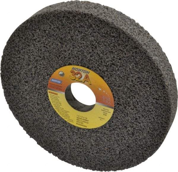 Norton - 7" Diam x 1-1/4" Hole x 1" Thick, G Hardness, 46 Grit Surface Grinding Wheel - Aluminum Oxide, Type 5, Coarse Grade, 3,600 Max RPM, Vitrified Bond, One-Side Recess - USA Tool & Supply
