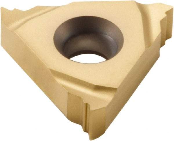 Seco - 16ER External Right Hand 12 UN Laydown Threading Insert - Grade CP200, TiAlN/TiN Coated Carbide, 9.53mm Inscribed Circle - USA Tool & Supply