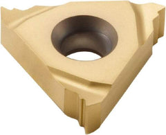 Seco - 16ER External Right Hand 12 UN Laydown Threading Insert - Grade CP200, TiAlN/TiN Coated Carbide, 9.53mm Inscribed Circle - USA Tool & Supply