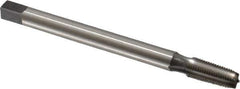 Reiff & Nestor - 1/16-27 NPT, 4 Flute, Bright Finish, High Speed Steel, Extension Pipe Tap - 4" OAL, 5/16" Shank Diam, 0.234" Square Size, 3/8" Square Length, Series 126G - Exact Industrial Supply