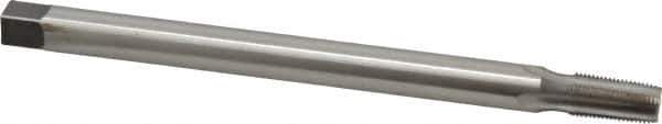 Reiff & Nestor - 1/8-27 NPT, 4 Flute, Bright Finish, High Speed Steel, Extension Pipe Tap - 6" OAL, 7/16" Shank Diam, 0.328" Square Size, 3/8" Square Length, Series 126G - USA Tool & Supply