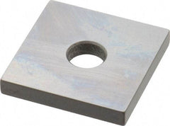 Mitutoyo - 0.141" Square Steel Gage Block - Accuracy Grade 0, Includes Certificate of Inspection - USA Tool & Supply