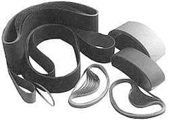 3M - 37" Wide x 75" OAL, 100 Grit, Aluminum Oxide Abrasive Belt - Aluminum Oxide, Fine, Coated, X Weighted Cloth Backing, Series 341D - USA Tool & Supply