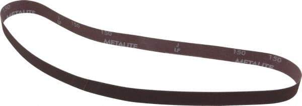 Norton - 1" Wide x 42" OAL, 150 Grit, Aluminum Oxide Abrasive Belt - Aluminum Oxide, Very Fine, Coated, X Weighted Cloth Backing, Series R228 - USA Tool & Supply