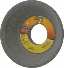 Norton - 4" Diam, 1-1/4" Hole Size, 1-1/2" Overall Thickness, 80 Grit, Type 11 Tool & Cutter Grinding Wheel - Medium Grade, Aluminum Oxide, K Hardness, Vitrified Bond, 5,730 RPM - USA Tool & Supply