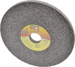 Norton - 8" Diam x 1-1/4" Hole x 1/2" Thick, H Hardness, 46 Grit Surface Grinding Wheel - Aluminum Oxide, Type 1, Coarse Grade, 3,600 Max RPM, Vitrified Bond, No Recess - USA Tool & Supply