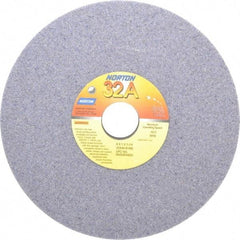 Norton - 8" Diam x 1-1/4" Hole x 1" Thick, K Hardness, 46 Grit Surface Grinding Wheel - Aluminum Oxide, Type 1, Coarse Grade, 3,600 Max RPM, Vitrified Bond, No Recess - USA Tool & Supply