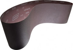 Norton - 6" Wide x 48" OAL, 150 Grit, Aluminum Oxide Abrasive Belt - Aluminum Oxide, Very Fine, Coated, X Weighted Cloth Backing, Series R228 - USA Tool & Supply