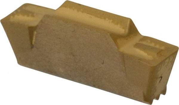 Seco - LCMF, 0.157" Cutting Width, MT, CP500 Grade, Double End Multi-Directional Turning Insert - TiAlN, TiN Coated - USA Tool & Supply
