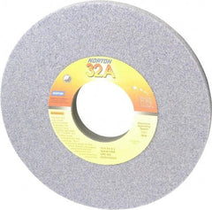 Norton - 10" Diam x 3" Hole x 3/4" Thick, I Hardness, 46 Grit Surface Grinding Wheel - Aluminum Oxide, Type 1, Coarse Grade, 2,485 Max RPM, Vitrified Bond, No Recess - USA Tool & Supply
